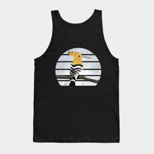 Hoopoe Winter Snow Bird Watching Birding Ornithologist Gift Tank Top